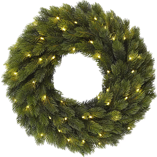 Julekrans / Dørkrans med LED Ø40 cm