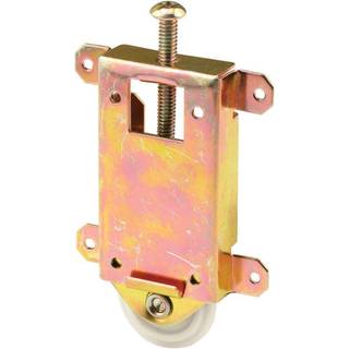 Prime-Line N 6963 Mirror Door Roller Assembly 1-3/8 tum. Rullerstålhus konkavt plasthjul (enstaka förpackning)