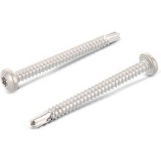 4,2X38 DIN 7504-N rustfri panhoved pladeskrue med borespids T