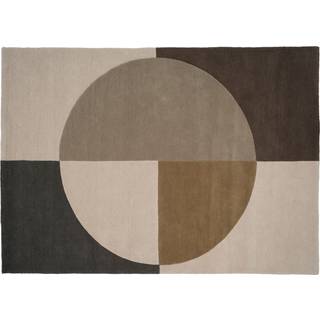 Linie Design Radiality Gulvtæppe Olive 140x200 cm