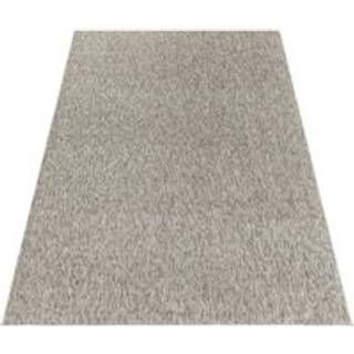 Nizza Kortluvet Tæppeløber Ensfarvet - Beige - 80x150 (Løber)