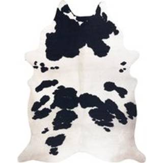 Tæppe Kunstigt oksekødslæder, Ko G5069-1 hvid-sort hud 180x220 cm