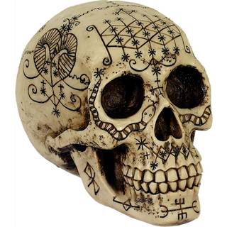 Fantasy Totenkopf mit Mystic Muster