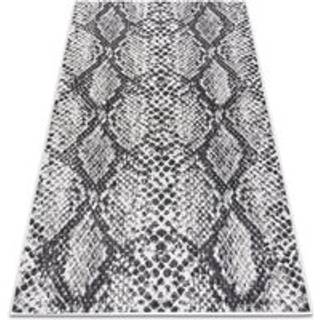 Tæppe SISAL SION Slangens hud 22162 Fladvævet ecru / sort 80x150 cm