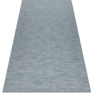 Sisaltæppe SISAL fladvævet PATIO 3069 espalier design - akva blå 155x220 cm