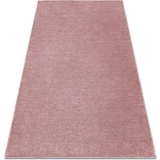 Tæppe SOFTY Enkelt, enfarvet lyserød 80x150 cm