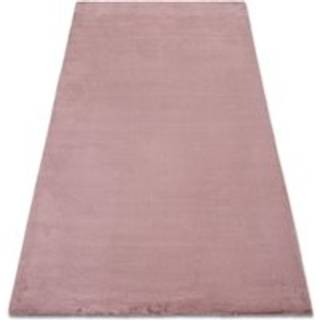 Tæppe BUNNY lyserød IMITERET KANINPELS 60x100 cm