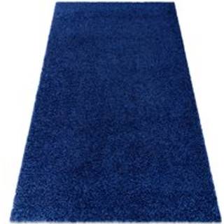 Tæppe SOFFI shaggy 5cm marineblå blå 80x150 cm
