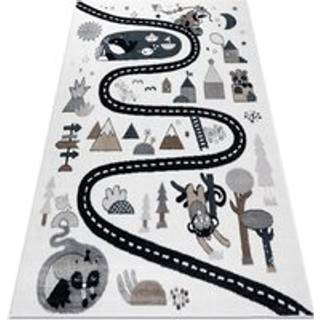 Tæppe FUN Route til børn, ulica, zwierzęta fløde 80x150 cm