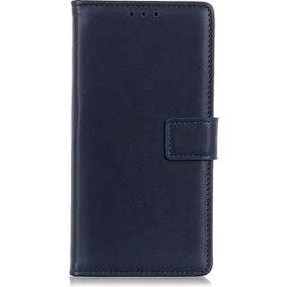 Motorola Moto G60 Læder Flip Cover m. Pung - Blå