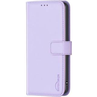 Nokia C22 Læder Flip Cover m. Pung og Ståfunktion - Lilla