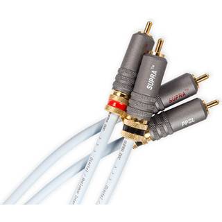 SUPRA DAC-SL phono RCA stereo lydkabel | 2,00 meter | PRIS-MATCH