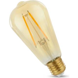 2W LED Retro pære E27 2700 K Guld