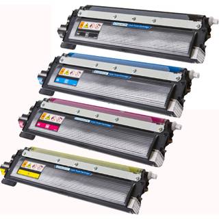 Kompatibel toner Brother TN 240, 4 stk. rabatpakke 6400 sider