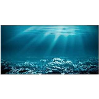 Awert 36x24 inches unders?isk tema akvarium baggrund solskin undervands verden fisk tank baggrund vinyl