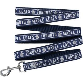 K?ledyrs f?rste NHL Toronto Maple Leafs snor til hunde & katte medium. - G? s?d og stilfuld! Den ultimative hockey -fan snor! Medium (4 ft lang