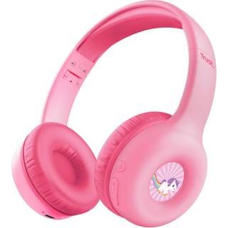 Trust Nouna Wireless Kids Headphones - Sort/gul