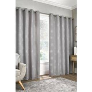 Appletree Appletree Silver Harvest Jacquard Eyelet Curtains