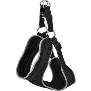 Sikkerhedssele Mesh til bil L 61x71-91 cm grå