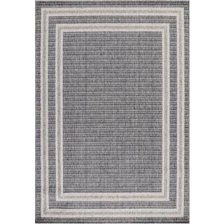 Aruba Udendørs Tæppeløber Ramme - Grå - 60x100 (Løber)