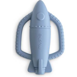 Mushie Rocket Rattle Teether - Tradewinds