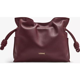Loewe Flamenco Mini leather clutch - red - One Size