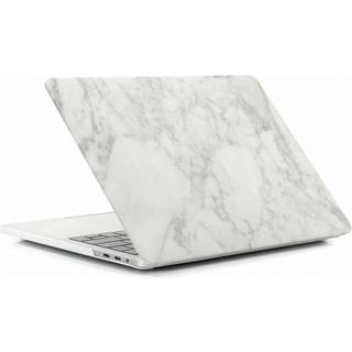 Etui i hård plast til MacBook Pro 16" (A2485) 2021 Marble (Hvid)