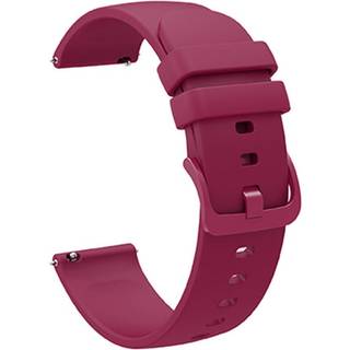 SKALO Silikonearmbånd til Samsung Watch 5 Pro 45mm - Vin rød