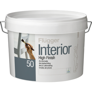 Træmaling - Interior High Finish 50 Flügger 10 L