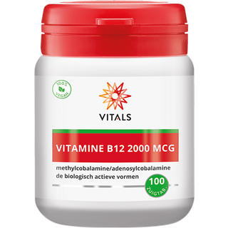 Vitals Vitamin B12 2000 mcg (methyl-/adenosylcobalamin)
