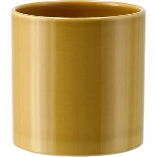 Scandi Living Sleek krukke Ø15 cm Mustard