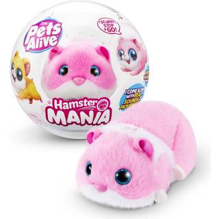 ZURU Pets Alive Hamstermania Lyserød hamster Elektronisk kæledyr