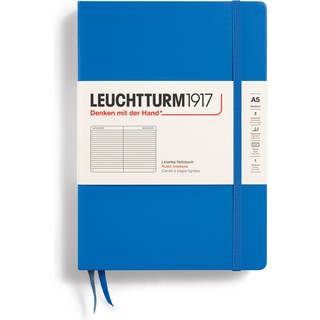 LEUCHTTURM1917 - Re: Combine Your Thoughts - Hardcover notesbog - 251 nummererede sider (Ruled Paper Sky)