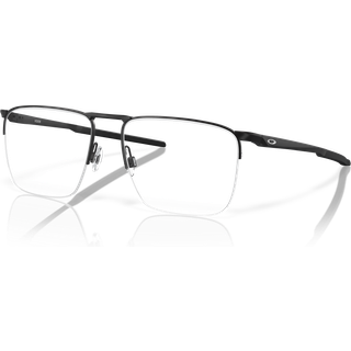 Oakley Mand OX3026 VOON 302601 Optiske stel Metal Sort Transparent Firkantet Normal