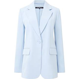 French Connection French Connection Blue Harrie Suiting Single Breasted Jacket