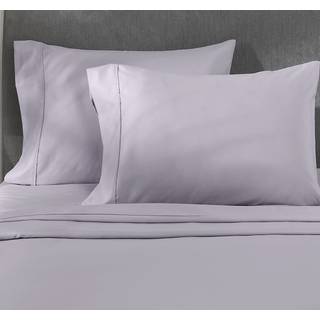 Californien design den king size pillowcase s?t - 400 tr?dantal 100% bomuldssaten luksus s?t med 2 pude d?kker ?ndbar k?ling bl?d til behagelig k