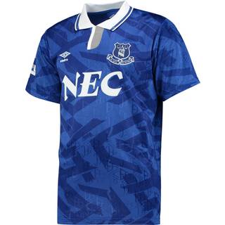 Score Draw Everton FC '92 Retro Home Shirt, Blue - XS