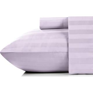 Californien design den - sengelinned dobbelt størrelse blød 100% bomuldsafkøling ark dybe lommer 500 trådtælling 3 -pc hotel kvalitet damask stri