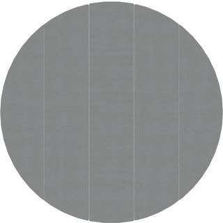 poolunderlag Ø550 cm polyester-geotekstil lysegrå