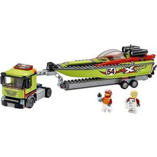 Lego City Race Boat Transporter 60254 Race Boat Toy Fun Building Set til Kids (238 stykker)