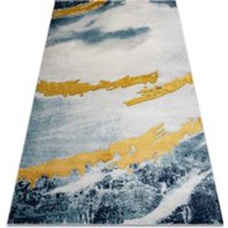 Tæppe EMERALD eksklusiv 1023 glamour, stilfuld abstraktion blå / guld 180x270 cm