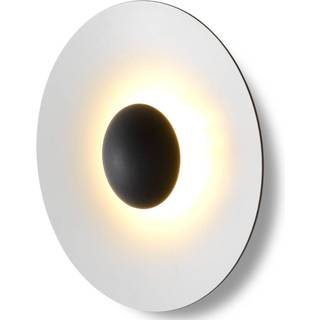 MARSET Designer væglampe Ginger 42 C, dæmpbar, Hvid/opal, Stue/spisestue, Aluminium, Design