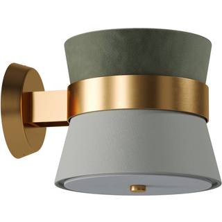 Easy Light Designer væglampe Caramelo, dæmpbar, Grøn, Stue/spisestue, Metal, Design