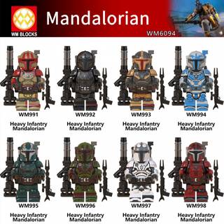 Passer til LEGO Star Wars Mandalorian tunginfanteri-minifigurer