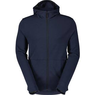 SCOTT Commuter Merino Hoody, Mørkeblå - Størrelse Large