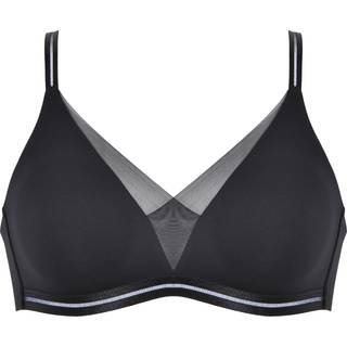Naturana Monday Soft Bra - Black - D 90