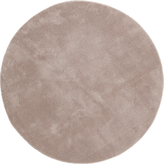 KMCarpets Gulvtæppe Rund 120, Soft Greige