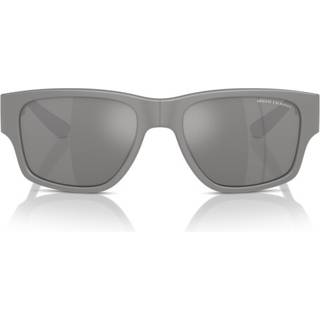 Armani Exchange AX4141SU 81806G 56 Solbriller Mænd Grå - Matte Grey - 56mm