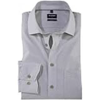 OLYMP Herren Hemd grau