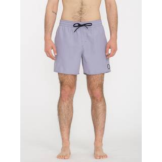 Volcom Lido Solid Trunk 16 Boardshorts - XS - violet dust